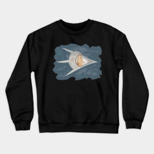 Ancient alien Spaceship UFO Crewneck Sweatshirt